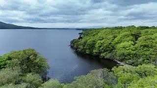 Drone flight over the beauty of Ireland