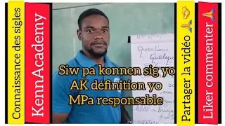 Les sigles les plus fréquents au examens officiel . connaissance des sigles...