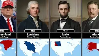 US States at Their Greatest Extent 