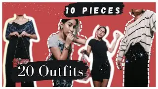 10 pieces 20 looks | 2020 capsule wardrobe | Comfortable, Chic, Classy