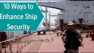 Strict Security check on ship's entrance gangway