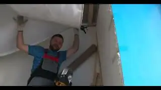 Spanndecke als Deckenverkleidung schnell und sauber | Montagevideo | Spanndo-Spanndecken
