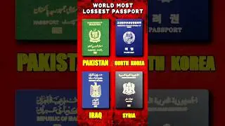 Top 10 Worst Passport in the World | #passport #worstpassport #iraq
