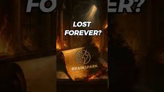 The Library of Alexandria 🔥📚 Humanity&rsquo;s Greatest Loss | BrainSpark Shorts