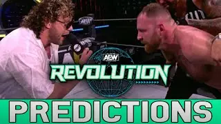 AEW Revolution (2021) Predictions! - GrappleNation