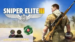 Sniper Elite 3 - Learn How to Play Splitscreen Multiplayer on Nucleus Coop (Gameplay)