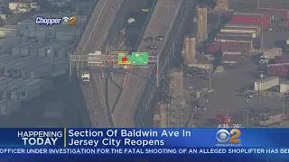 Section Of Baldwin Ave In Jersey City Reopens