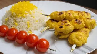 Easy Pan Chicken Kebab Recipe | Juicy & Quick Stovetop Tutorial 🔥🍗
