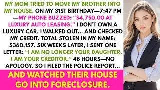 My Mom Disowned Me on My Birthday—Then I Found $360K Debt in My Name… I Hired a Forensic Accountant