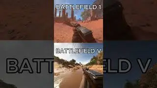 BF1 Vs BF5 - Selbstlader M1916 Comparison #battlefield1 #battlefield5 #gaming #shorts