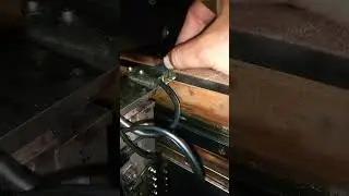 Encoder sensor position checkig with feather gauge