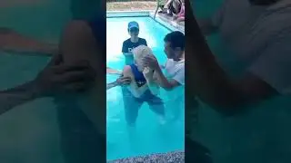 Baptism in Water by JIL-Masinag, Antipolo City. Bro. Robb Martin