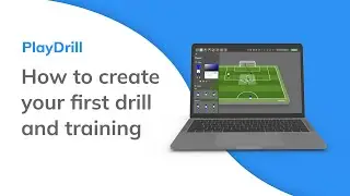 PlayDrill Tutorial - How to create your first drill and training