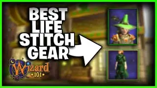 Wizard101- Where To Get My Life Stitch Gear!!