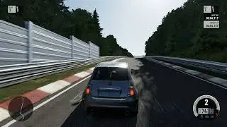 FM7 Nurburgring laps - Abarth 695 Biposto (modified)