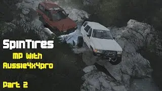 SpinTires MP W/Aussie4x4pro Part 2 (Live Commentary)