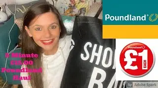 Cheeky 5 Minute Poundland Shopping Haul - &pound;15 Bargain Shop - January 26th 2021 - Jasmine Tonie🌠🛍💖