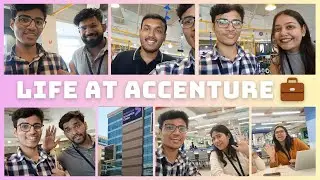 A Day in Accenture🤍 | Innovation Center | Met Colleagues from UP, Jharkhand, Odisha & Hyderabad