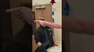 Burger King Employee Gets Slapped #shorts #public