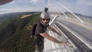 Base jump Quenelle - Millau Big