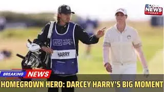 Darcey Harry&rsquo;s Dream Debut at Home!  AIG Women&rsquo;s Open at Royal Porthcawl। USA NEWS TODAY