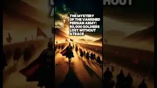 The Mystery of the Vanished Persian Army50,000 Soldiers Lost Without a Trace #facts #history#ancient