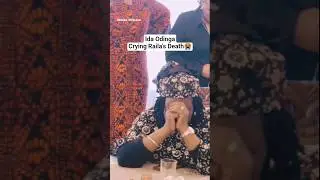 Эмоционально: Ида Одинга плачет, когда Руто приходит к ней, чтобы оплакать смерть Раилы