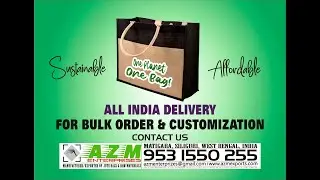 CUSTOM JUTE/JUCO/CANVAS BAGS MANUFACTURER: SILIGURI I KOLKATA - ALL INDIA DELIVERY