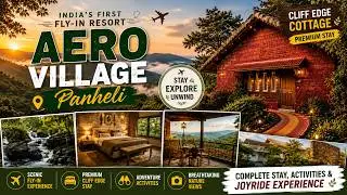 Aero Village Panheli | India’s First Fly-In Resort✈️| Complete Stay, Activities & Joyride Experience