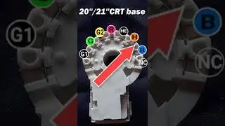CRT base pin out #shorts