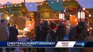 Christkindlmarket opens in Des Moines