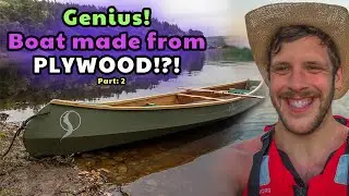 Genius! Boat made from Plywood!?! Why doesn't eveyone know about this! (P2)