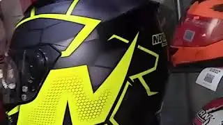 Nolan N64 Hexagon Yellow