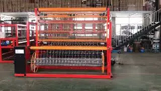 Fixed Knot Grassland Field Fence Machine/M&aacute;quina para cercar pastizales con nudo fijo