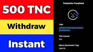 Get Free 500 TNC Coins By Just Verifying Number And Email || Instant Withdraw To HotBit Wallet