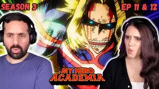 UNITED STATES OF SMASH | My Hero Academia Season 3 Episodes 11 & 12 | First Time Watching
