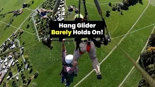 Hang Glider has TERRIFYING Experience