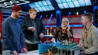 Mauri Hermundsson blir livr&auml;dd i Lego Masters Sverige