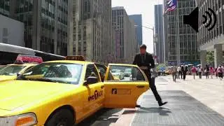 Taxi, Exterior, Arrive, Door Open sound effect (Royalty Free)