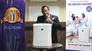 SHARP AIR PURIFIER WITH PLASMA CLUSTER ION TECHNOLOGY TAMIL DEMO