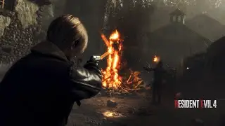 Resident Evil 4 - Chainsaw Demo 4K 60FPS PS5 Gameplay - No commentary