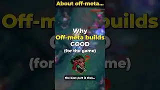The Real Reason People Love Off-Meta Builds