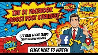 The $1 Facebook Boost Post Strategy: Get REAL Local Leads (Stop Wasting Money!)