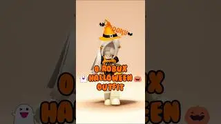 0 Robux Halloween Outfit 🎃🖤 #roblox #freerobloxoutfit #lanahyt #halloween #lanah