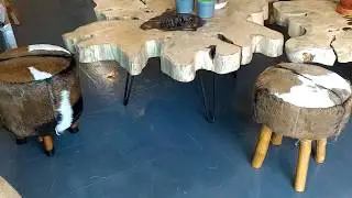 One-of-a-kind Live Edge Teak Root Coffee Table [Only at Nos Natura] 2019