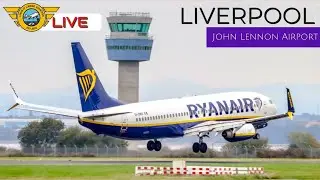🔴LIVE🔴 Liverpool Airport (LPL) Plane Spotting