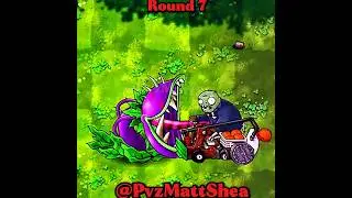 Plants vs. zombies King chomper ,7 test rounds #pvz #pvz2 #youtubeshorts #shorts #pvzfusion
