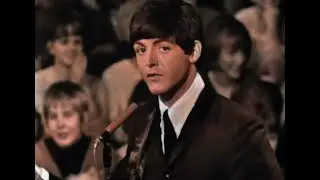 The Beatles - She Loves You (Live 1963) Colorized with AI
