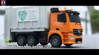 Mercedes Benz Antos RC Garbage Truck | Double E Toys E676