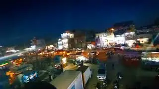 #bhiwadi ka look in beautiful hum loge #central market gaya tha ghumna #vlogs sky ☁ night light#sub😀